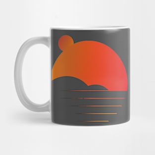 Minimalist solar horizon Mug